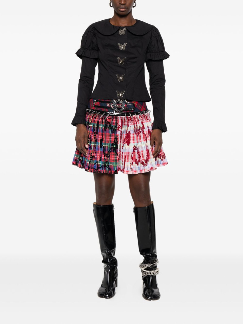 Chopova Lowena pleated carabiner skirt outlook