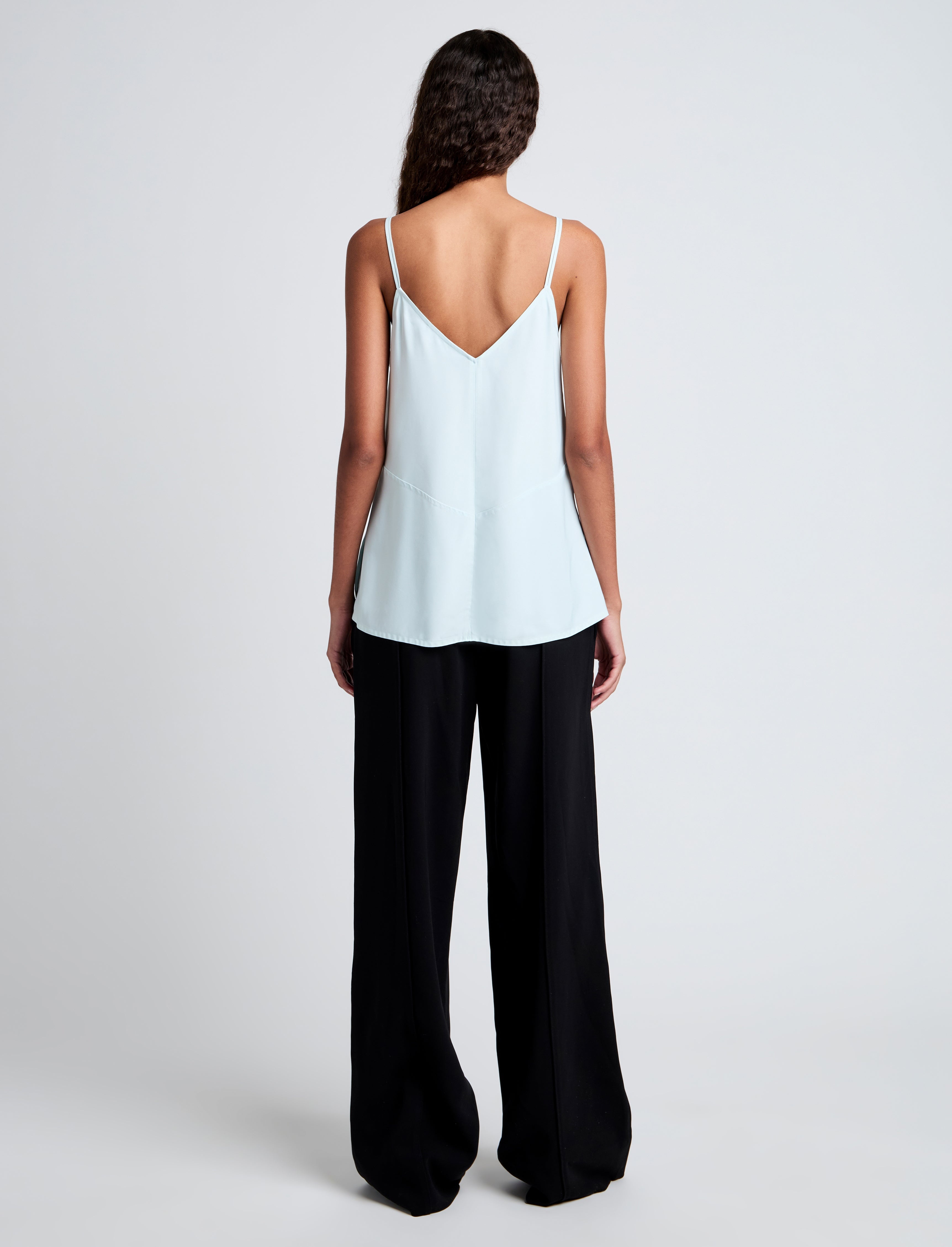 Sabine Top in Viscose Gabardine - 5