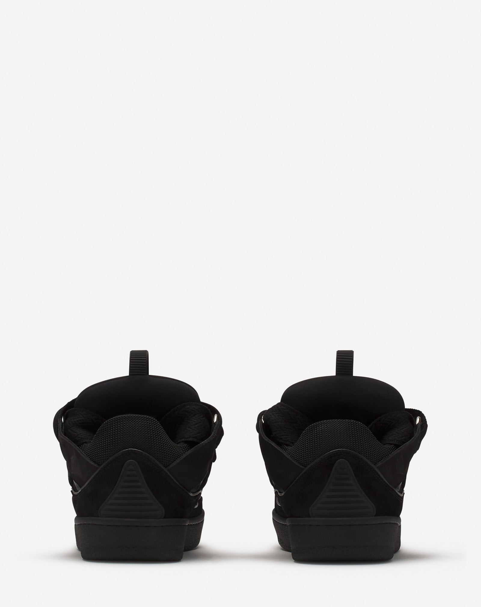 CURB LEATHER SNEAKERS - 4