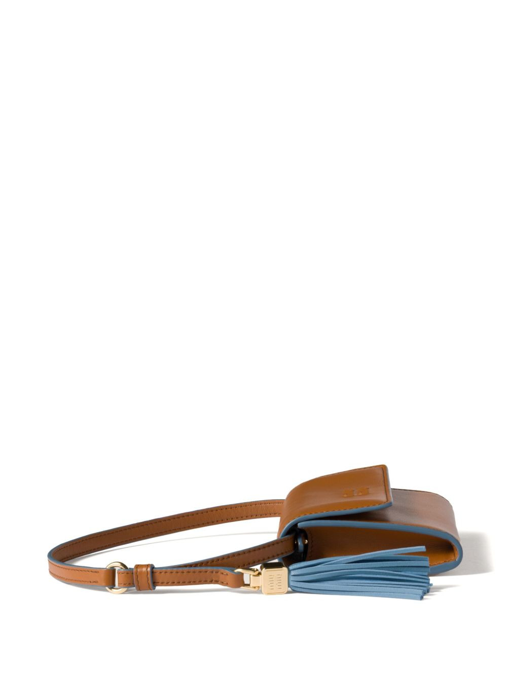 leather tassel wallet - 3
