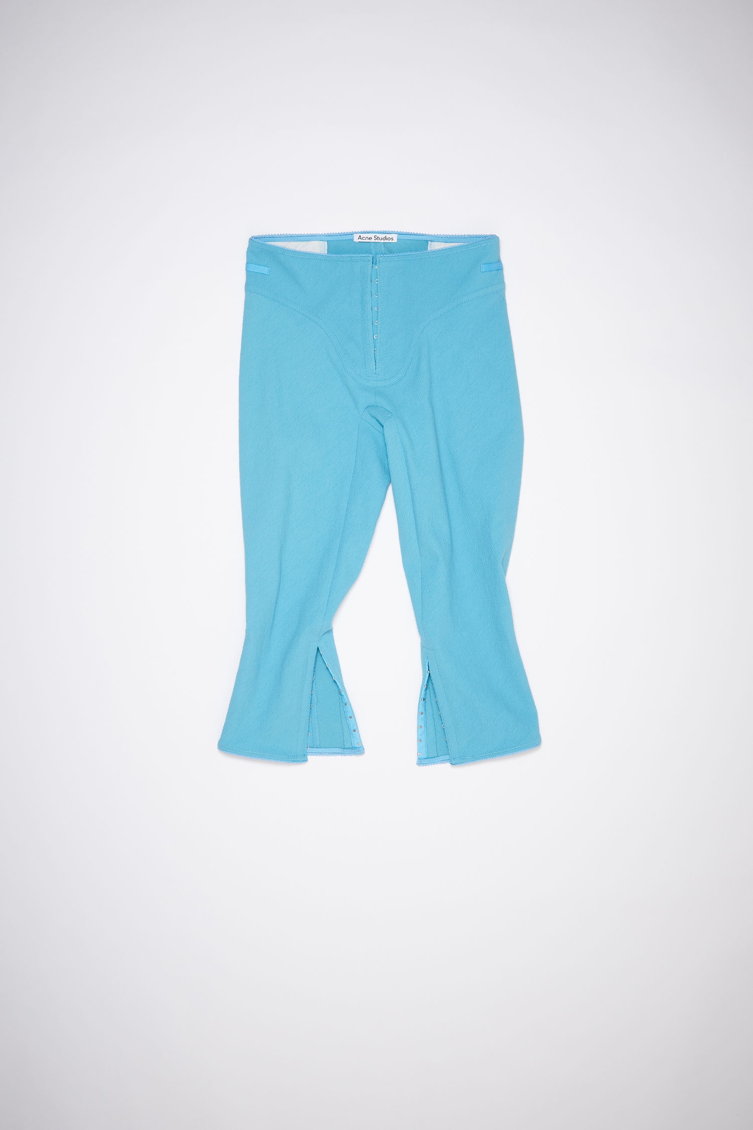 Cropped trousers - Bright blue - 1