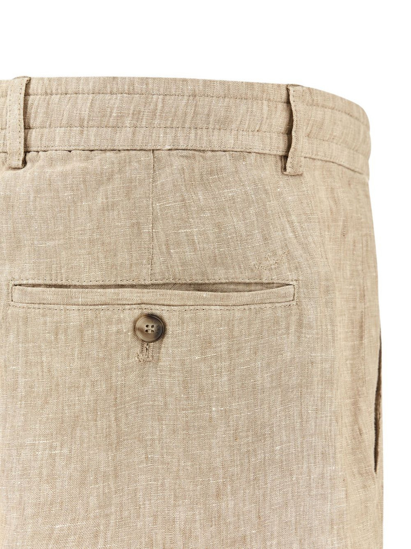 buttoned-pockets chino trousers 4