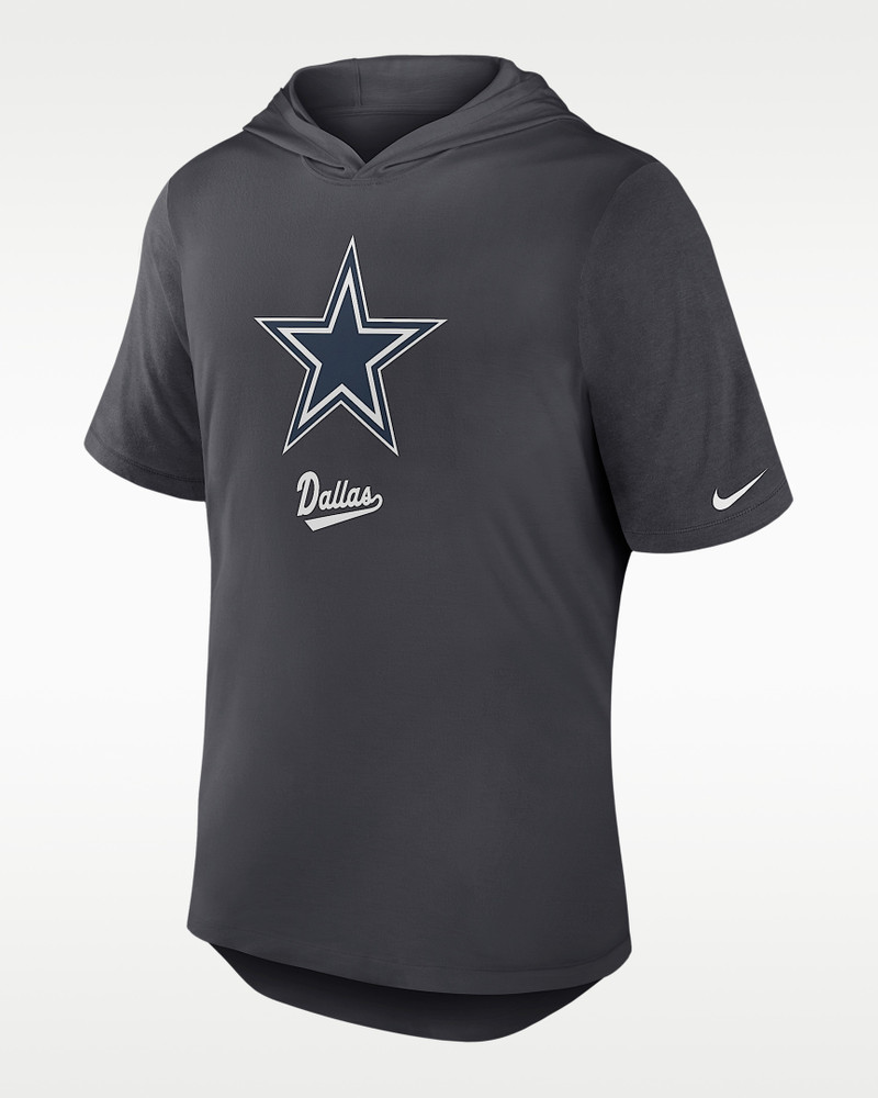 Dallas Cowboys Men's Nike Dri-FIT NFL Hooded T-Shirt 1