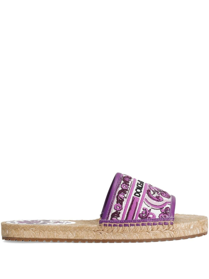 Maiolica-print espadrilles 1