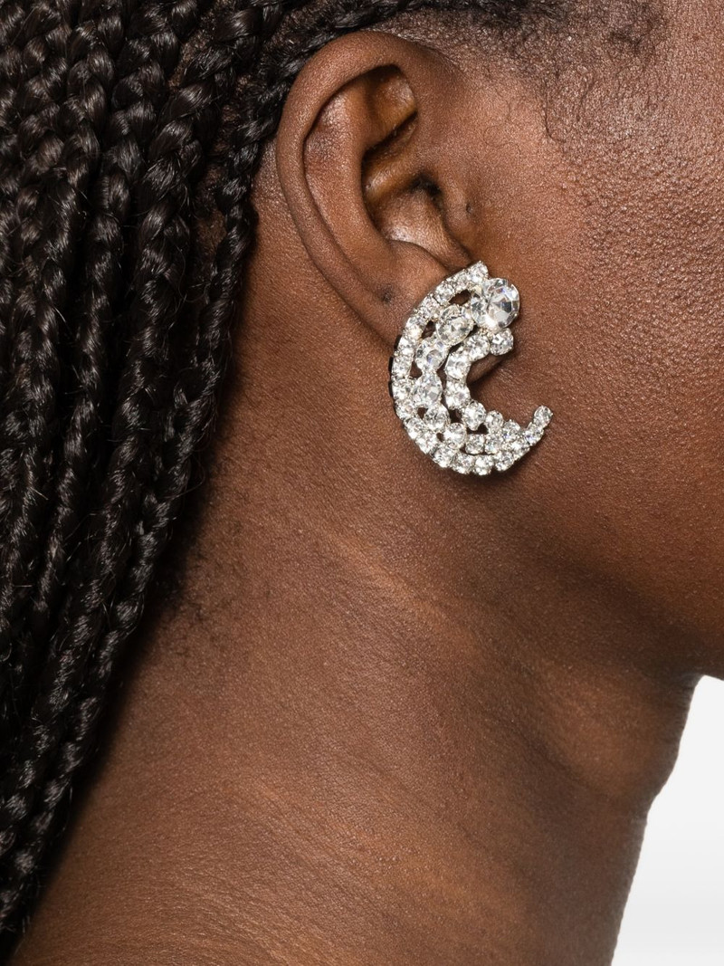 Jennifer Behr crystal-embellished earrings outlook