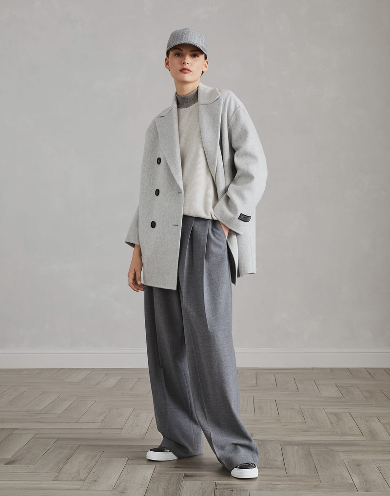 Silk crêpe de Chine shirt with precious buttonhole 5