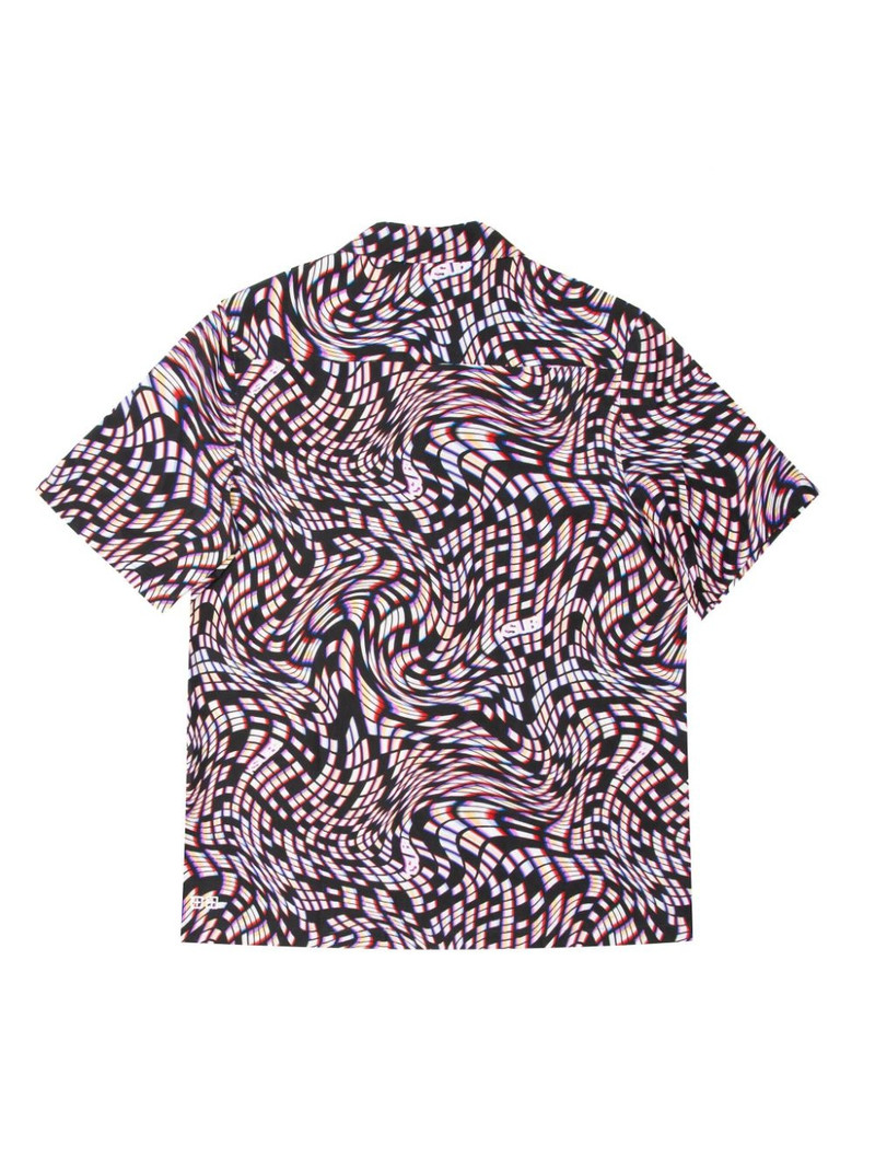 Ksubi abstract-print button-up shirt outlook