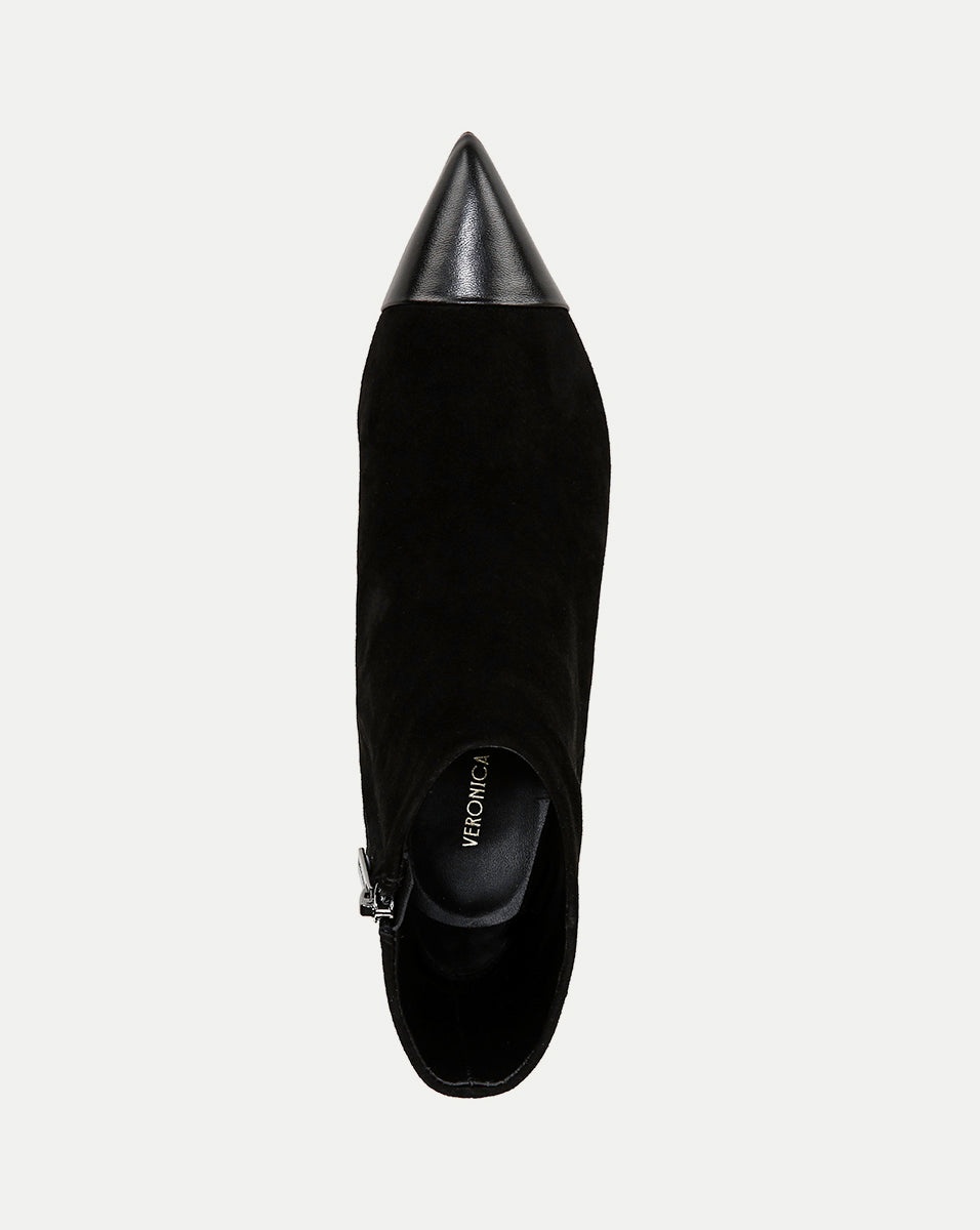 LISA CAP-TOE MID-HEEL BOOTIE - 3