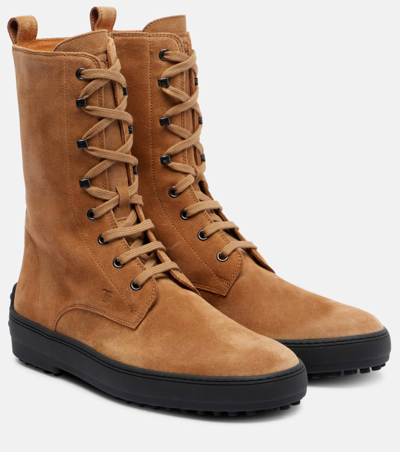 Winter Gommino suede ankle boots 1
