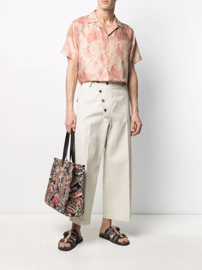 KENZO cropped loose-fitting trousers outlook