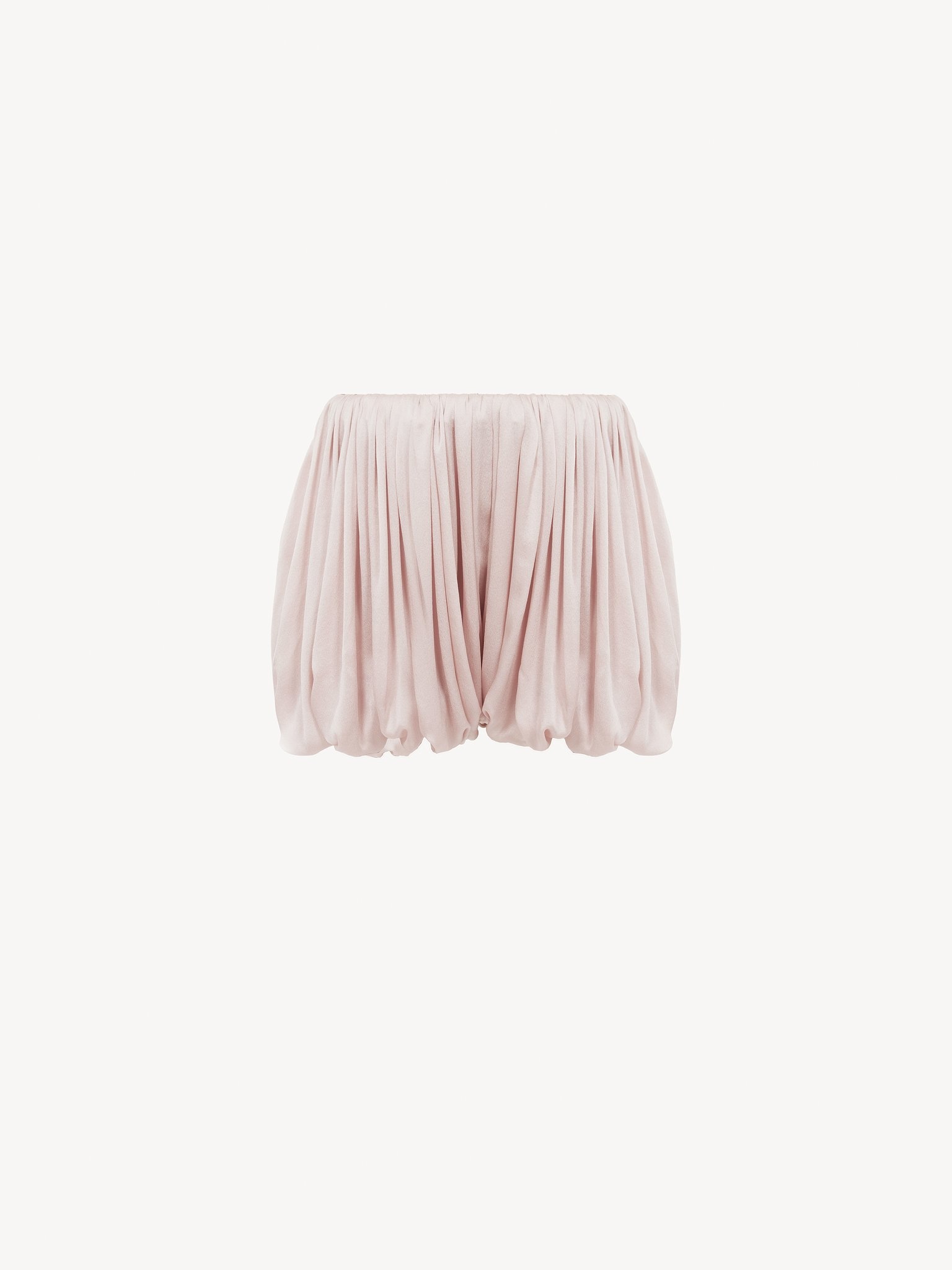 MINI BLOOMER SHORTS IN SILK CHARMEUSE - 2