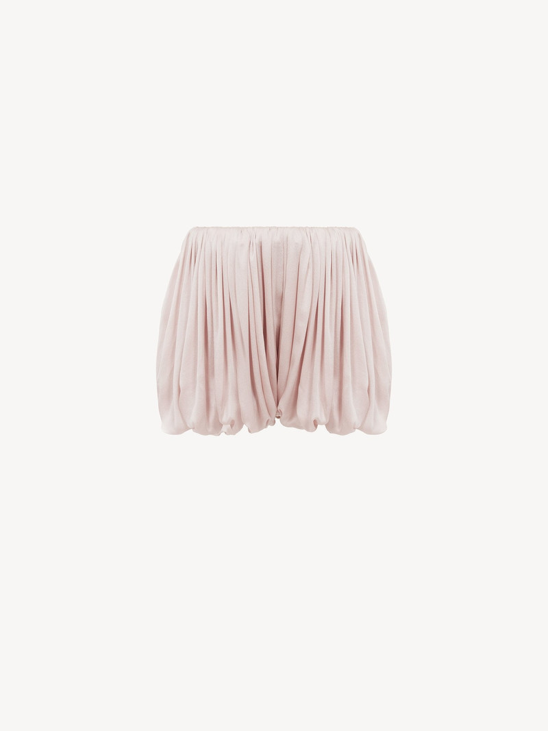 Chloé MINI BLOOMER SHORTS IN SILK CHARMEUSE outlook