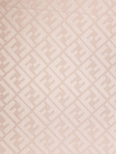 FENDI monogram-pattern print scarf outlook