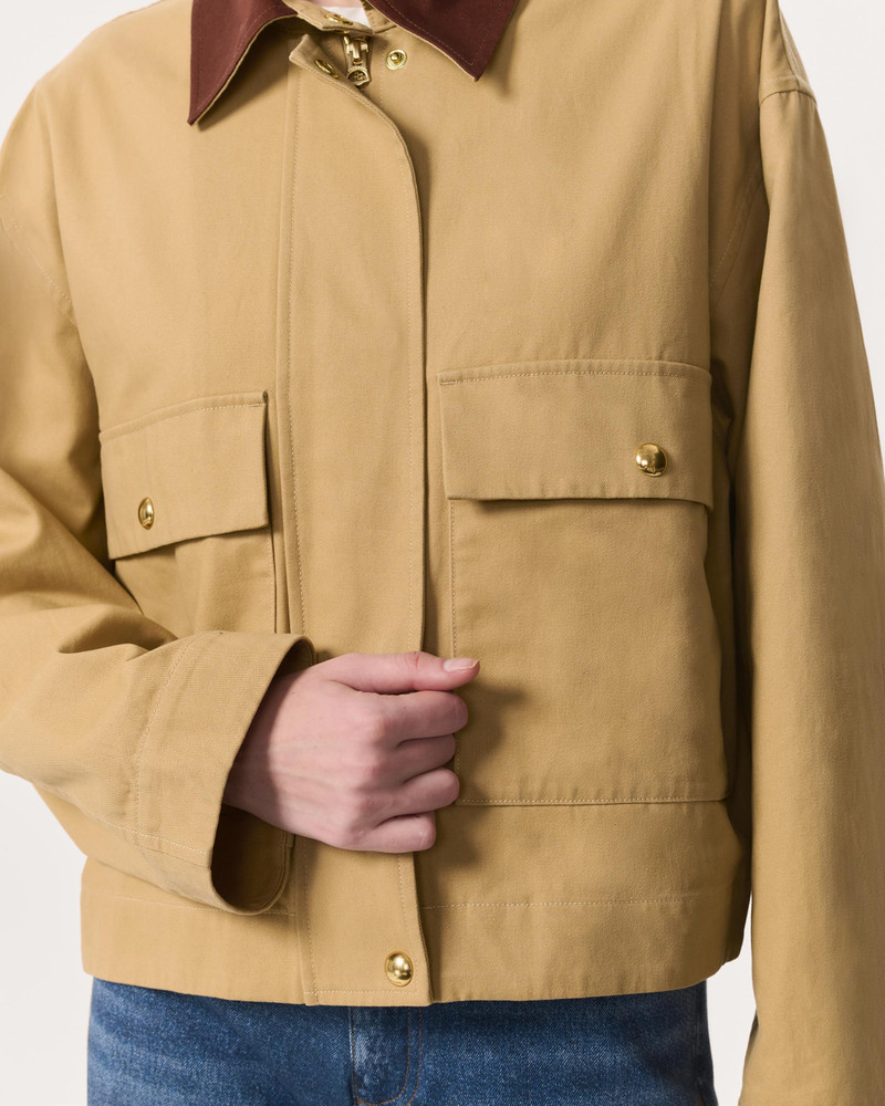 Nonie 2-in-1 Cotton Twill Jacket 6