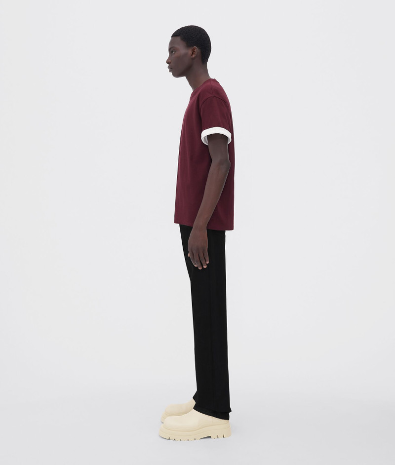 Bottega Veneta double layered cotton jersey t-shirt outlook