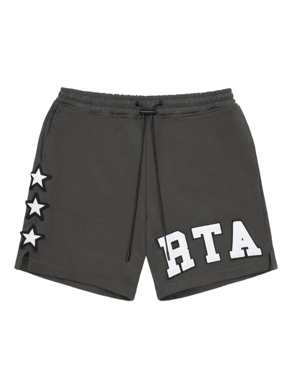 logo-print shorts - 1