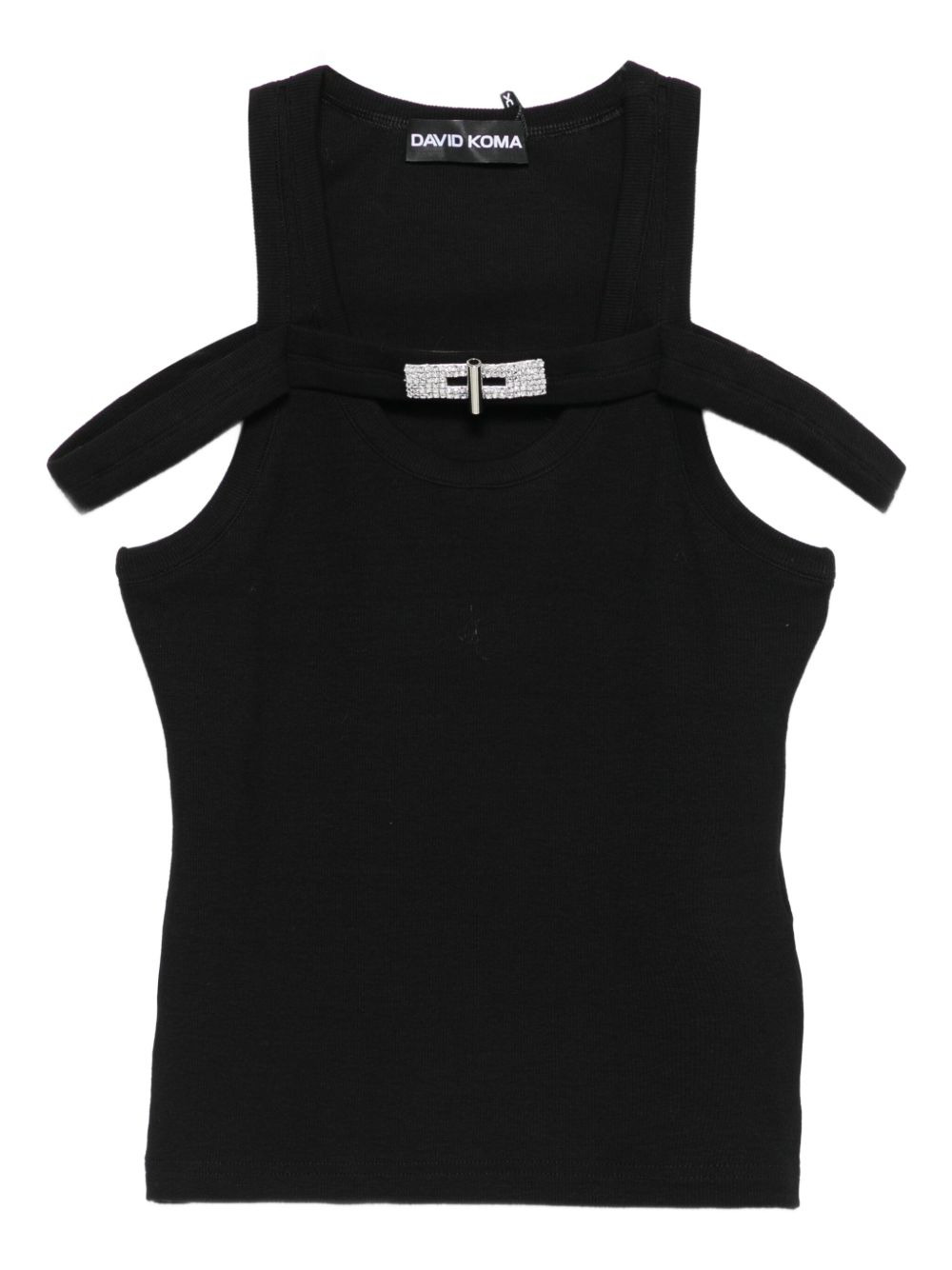 crystal-embellished top - 1