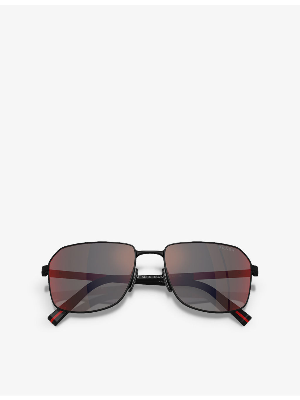 PR A51S square-frame metal sunglasses - 5
