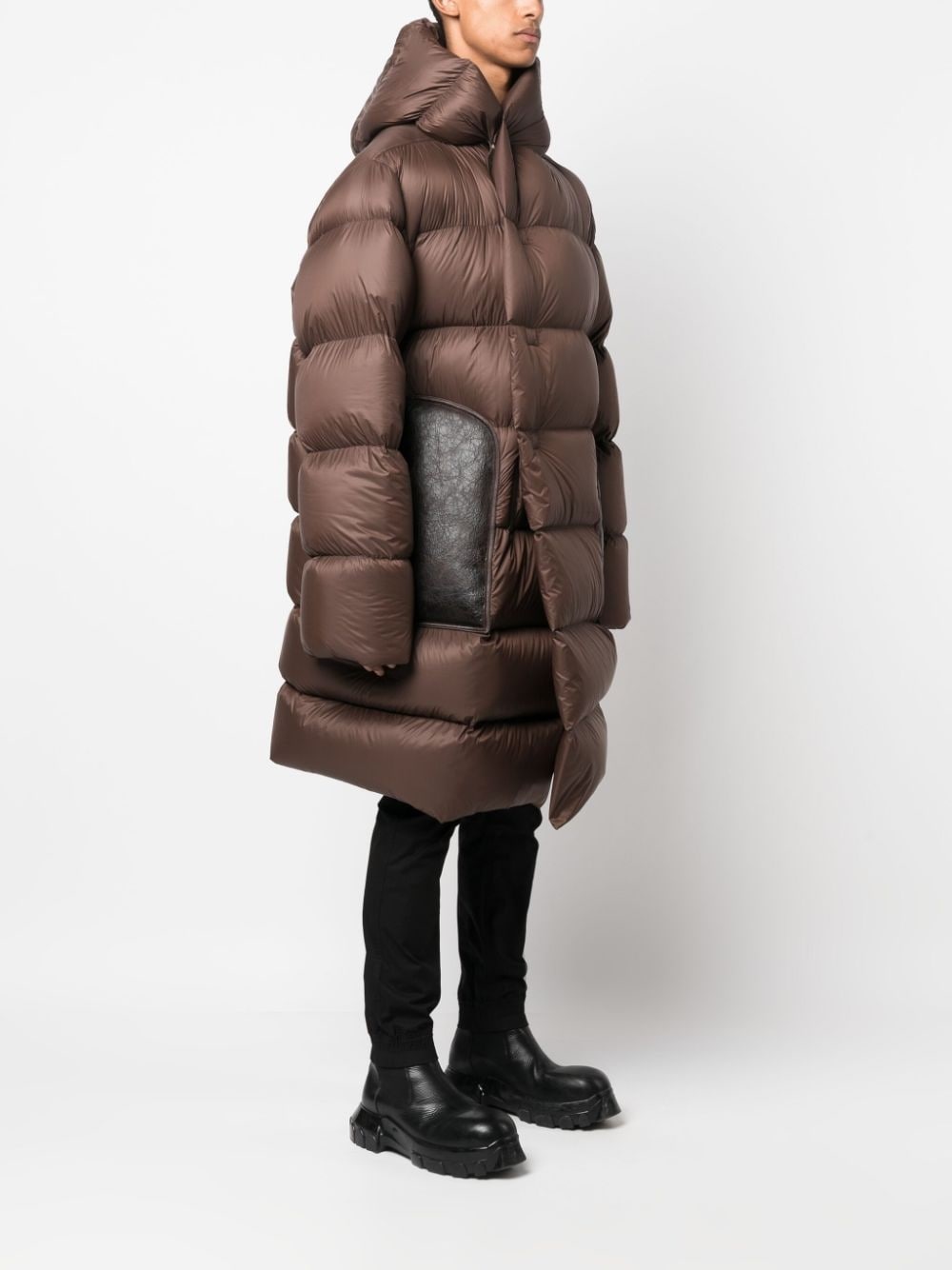 quilted puffer coat - 3