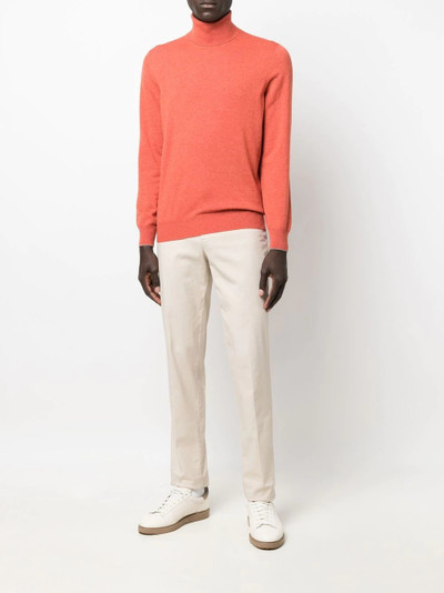 Brunello Cucinelli roll-neck cashmere jumper outlook