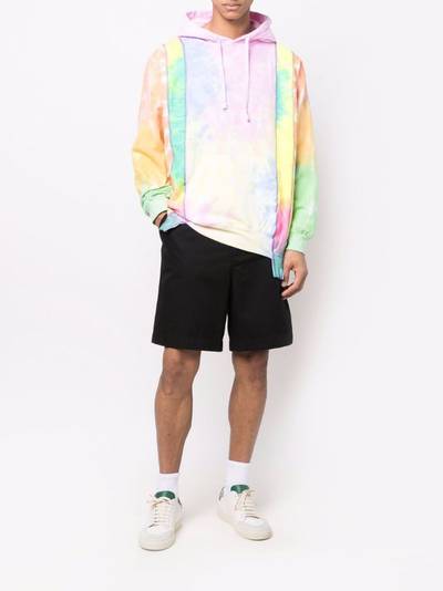 NEEDLES tie-dye print long-sleeved hoodie outlook