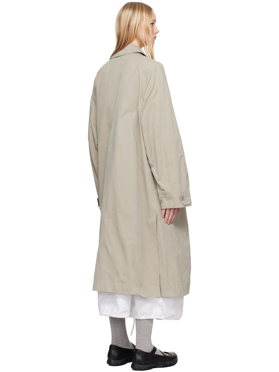 Khaki Tyrell Trench Coat - 3