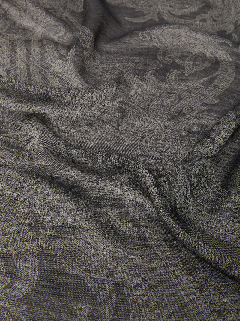 ADITO Jacquard-knit viscose and modal stole 3