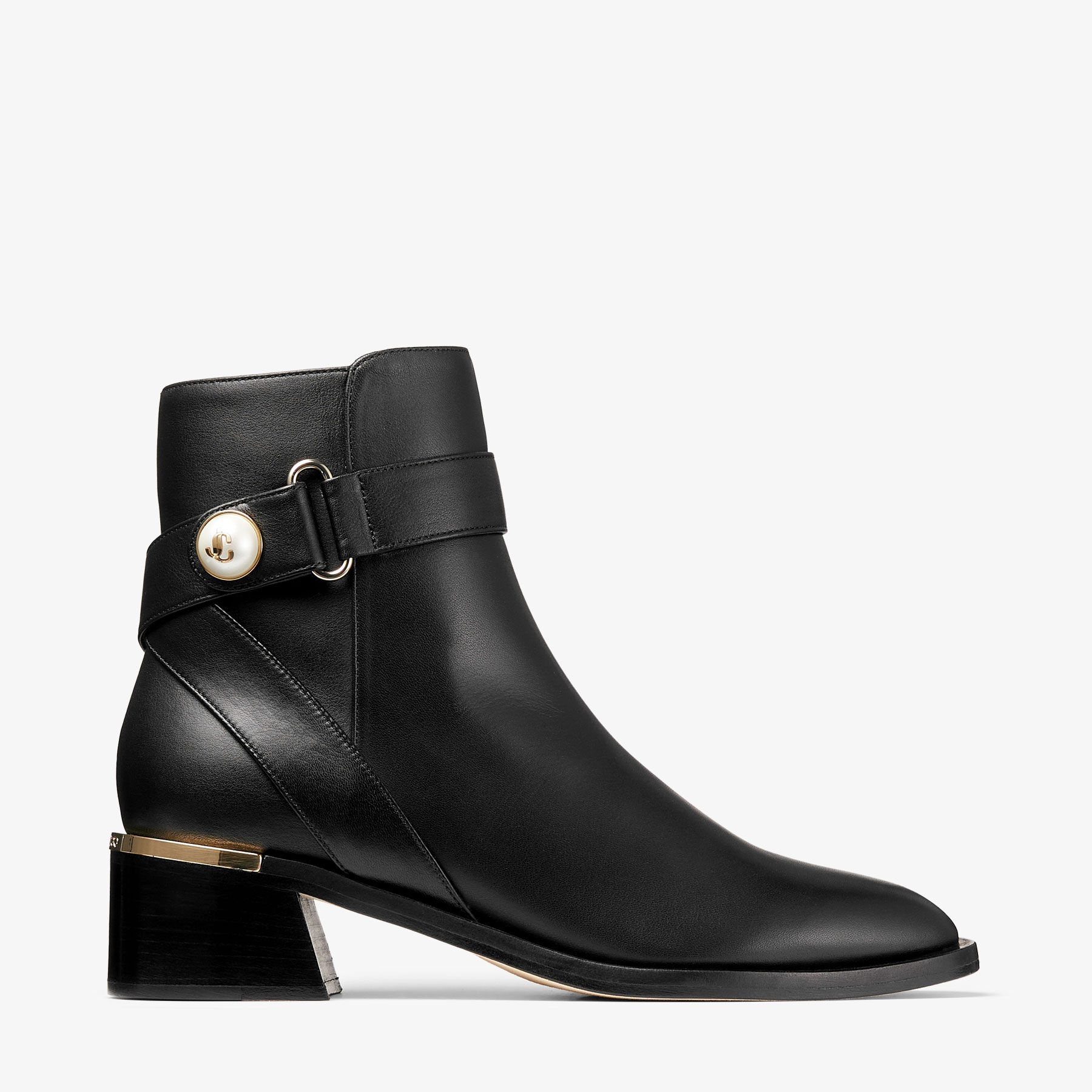 Noor 45
Black Leather Ankle Boots - 1