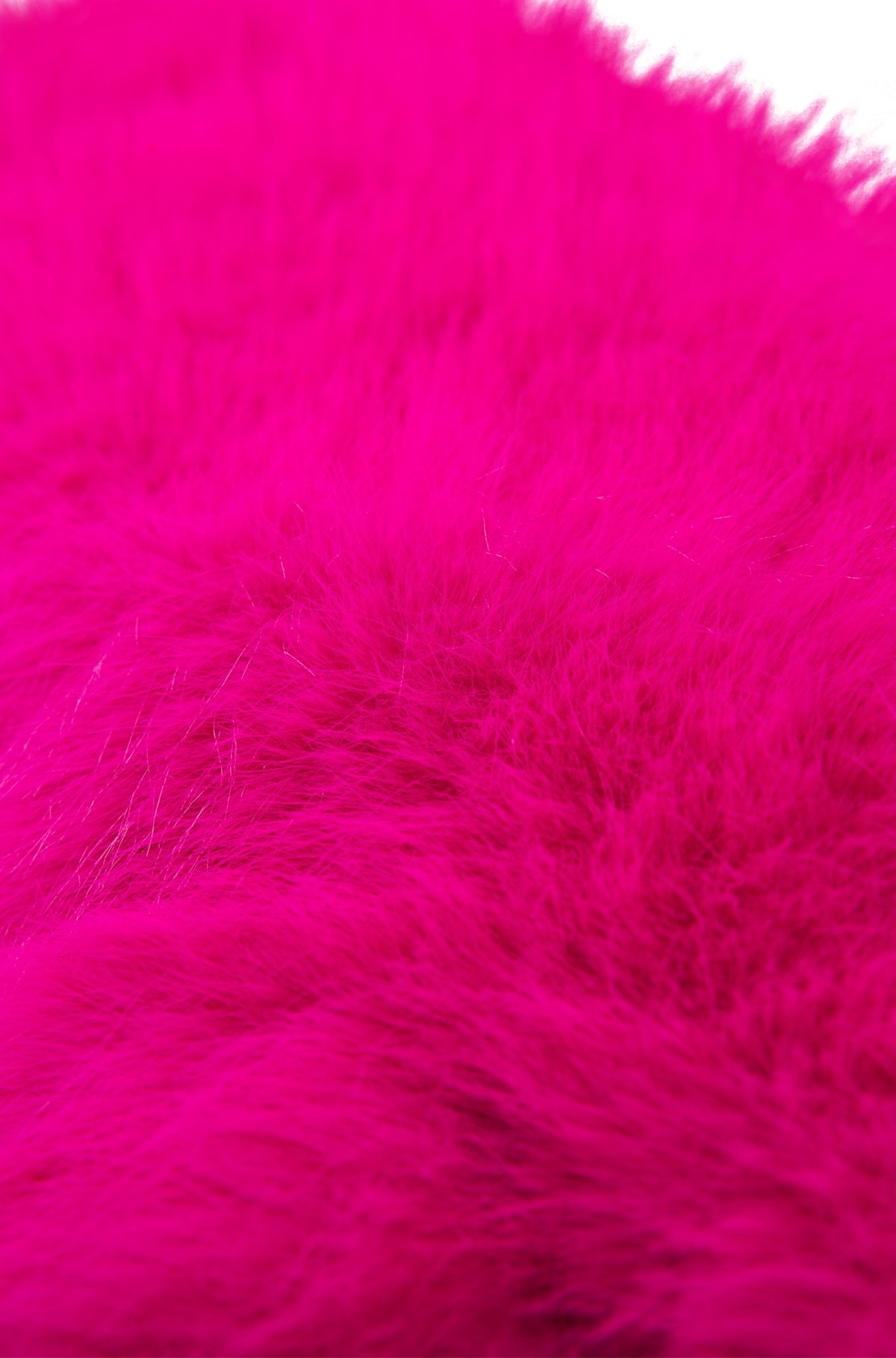 NAOMI X BOSS FLEECE-LINED MITTENS IN FAUX FUR - 3