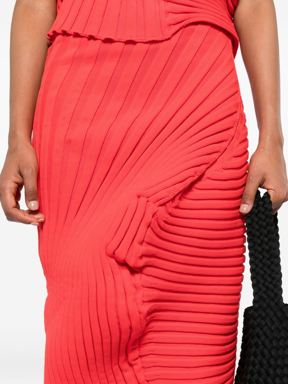 Knit (As It Is) pleated maxi skirt - 5