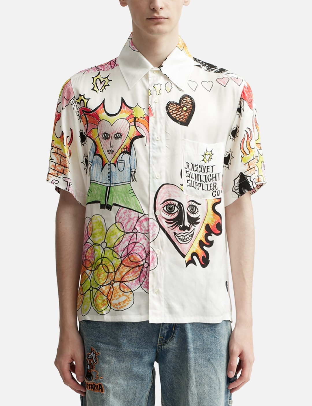 DRAWINGS WOVEN SHIRT - 3