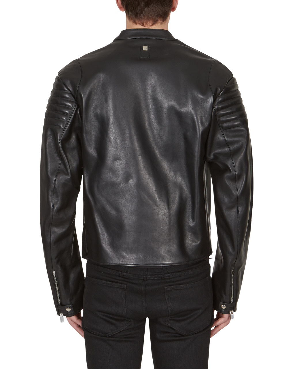 LEATHER MOTO JACKET - 5