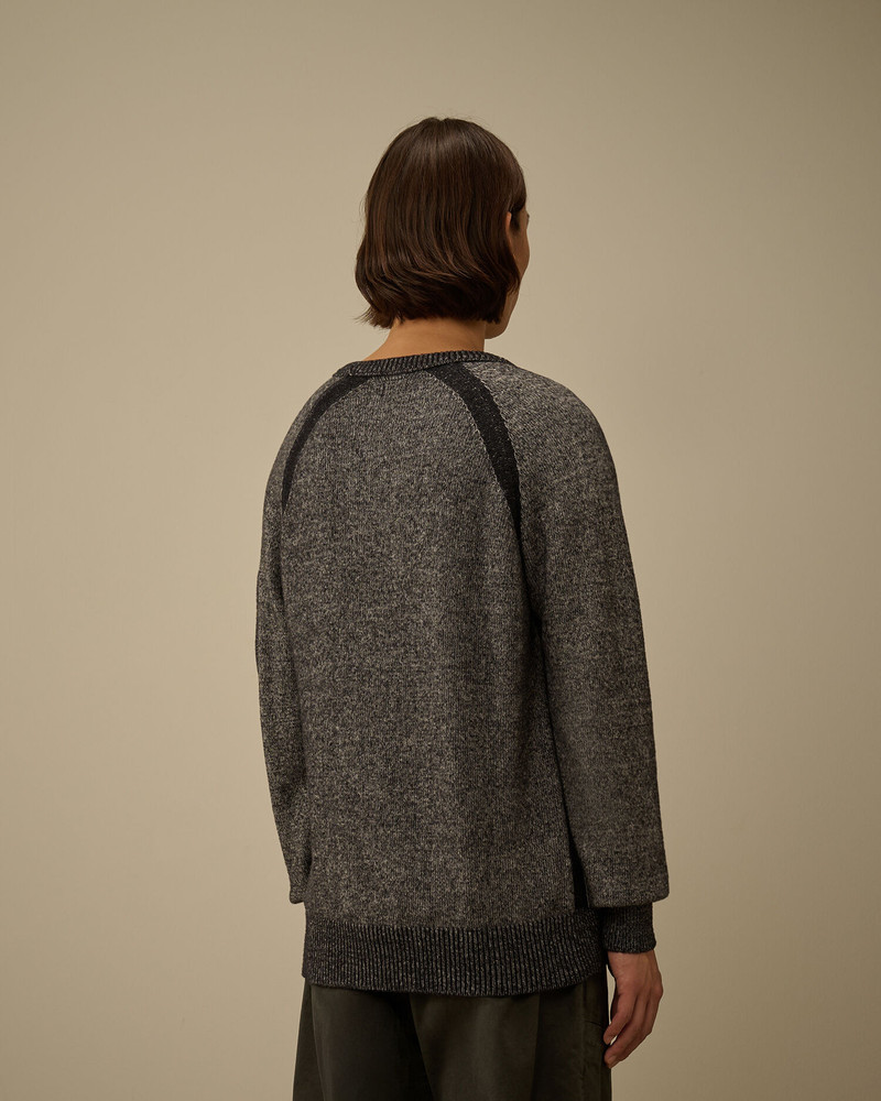 Fleece Knit Crewneck Sweater 4