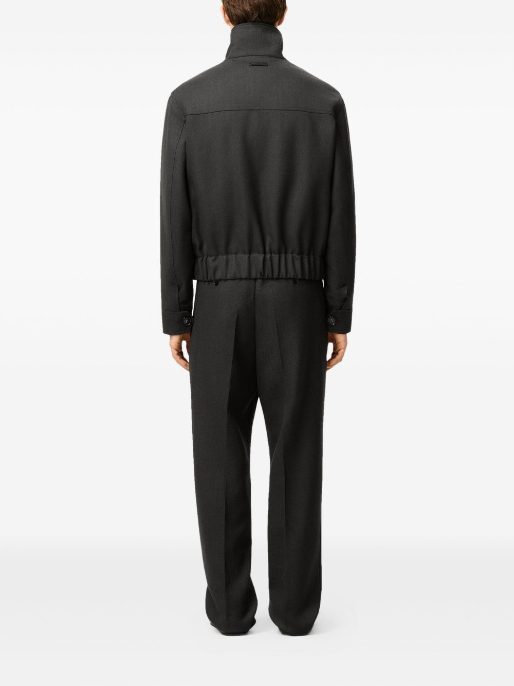 harrington wool jacket - 5