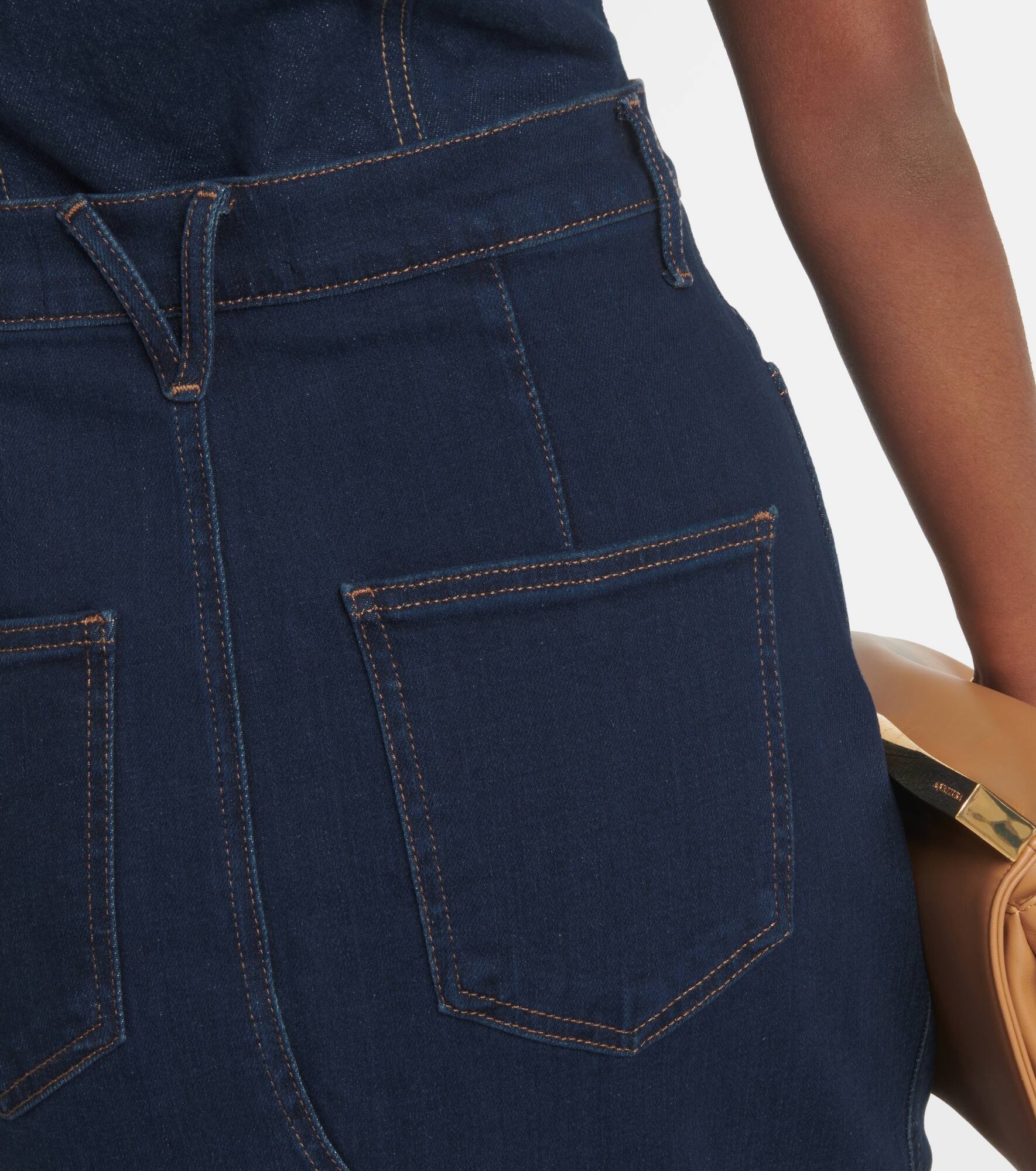 Breves denim midi skirt - 6