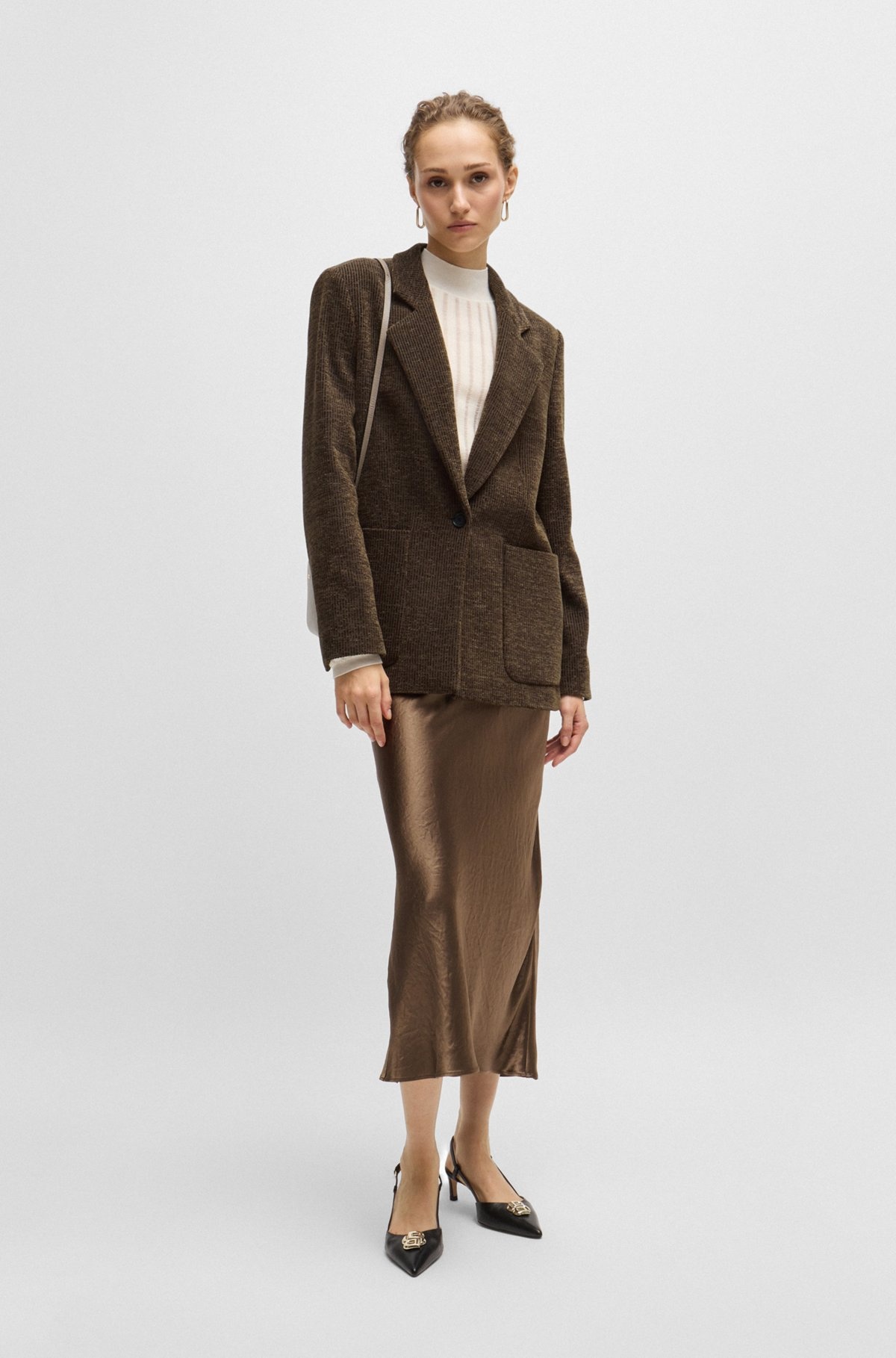 RELAXED-FIT JACKET IN VELVET CORDUROY - 3