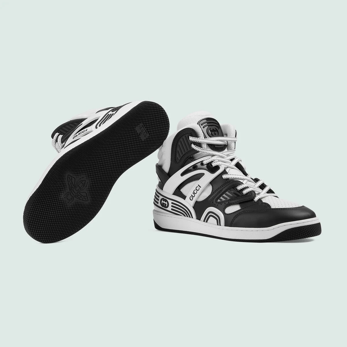 Men's Gucci Basket high top sneaker - 6