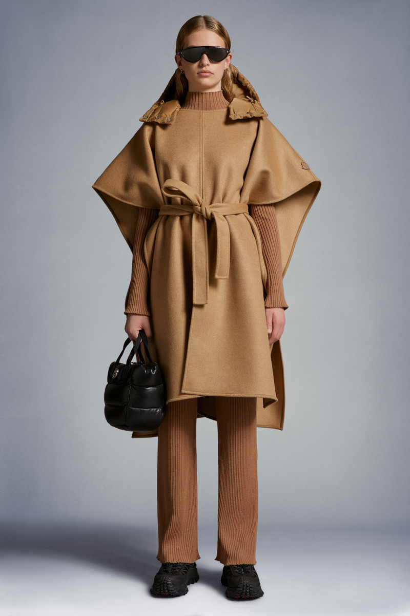 Moncler Wool Felt Cape outlook