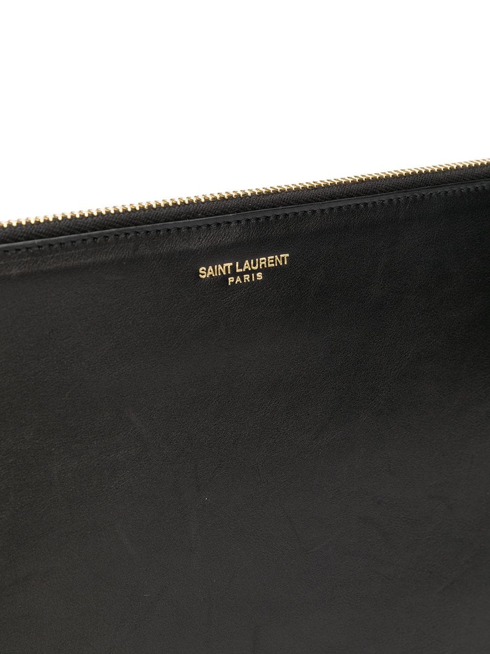 large embossed logo clutch - 4