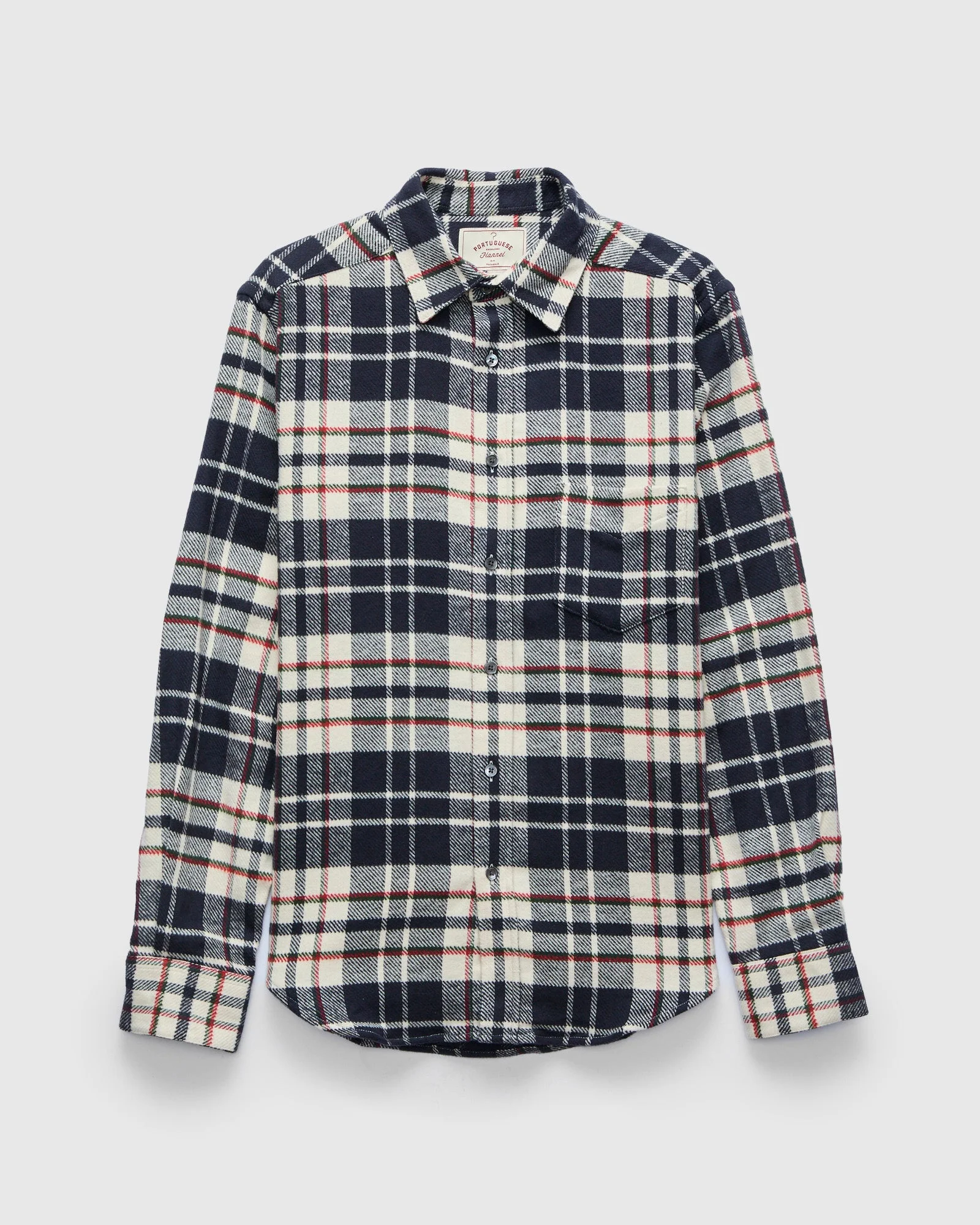 Hillside Button-Up Shirt in Blue Check - 1