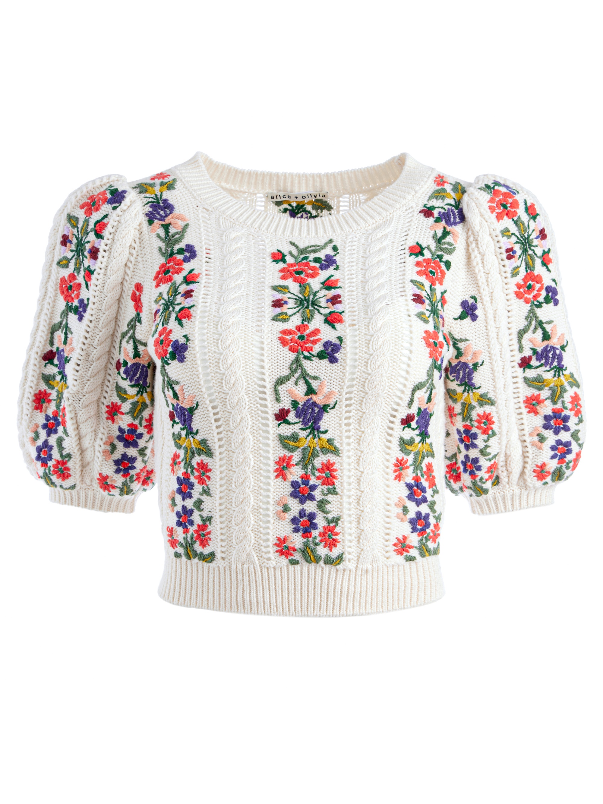 DAREN PUFF SLEEVE PULLOVER - 1