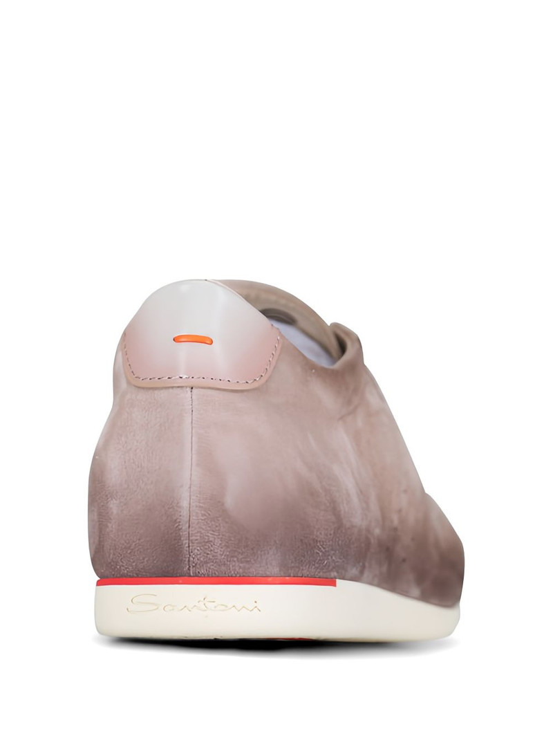 Yorker suede lace-up sneakers 3