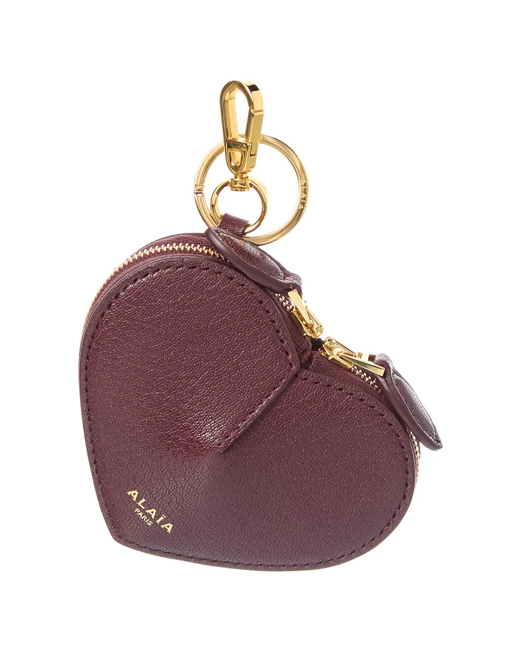 ALAÏA Le Coeur Leather Coin Purse - 1