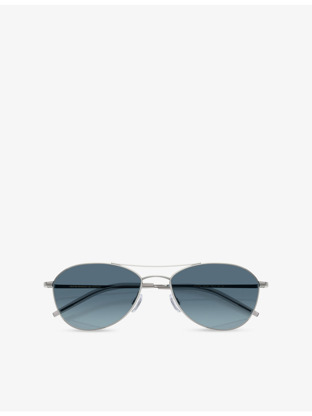OV1358S Aero II Pilot-Frame Steel Sunglasses - 5