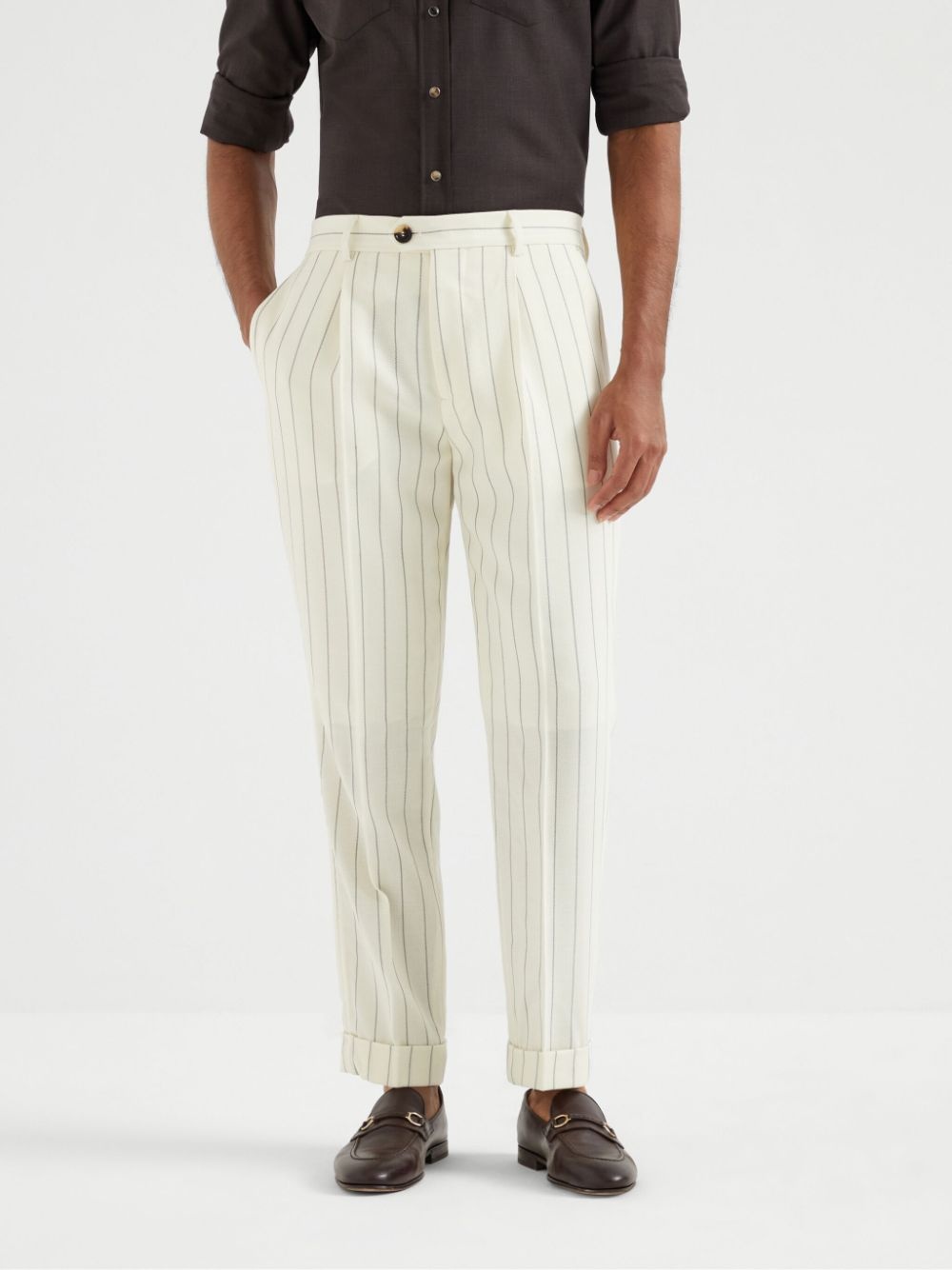 striped trousers - 3