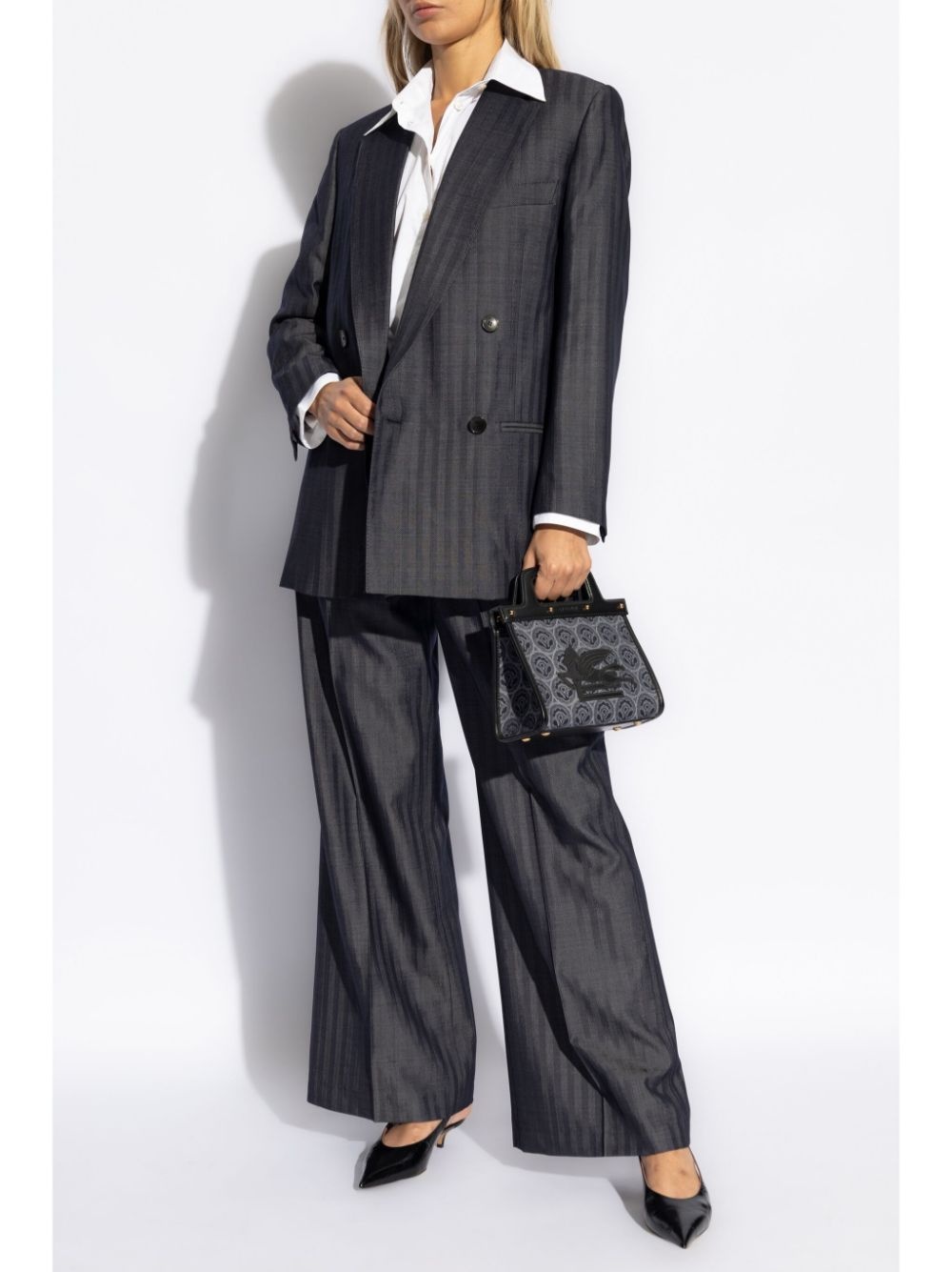 straight-leg tailored trousers - 2