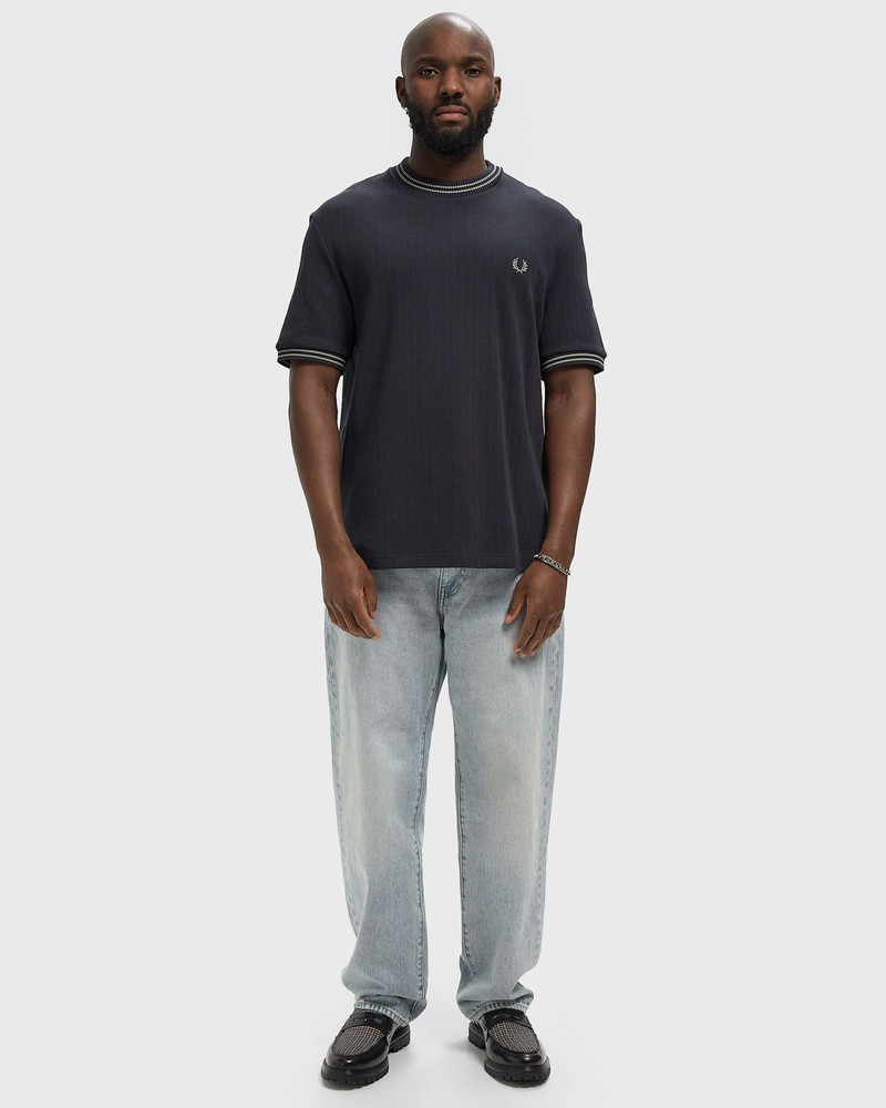 Fred Perry RIBBED JERSEY T-SHIRT outlook