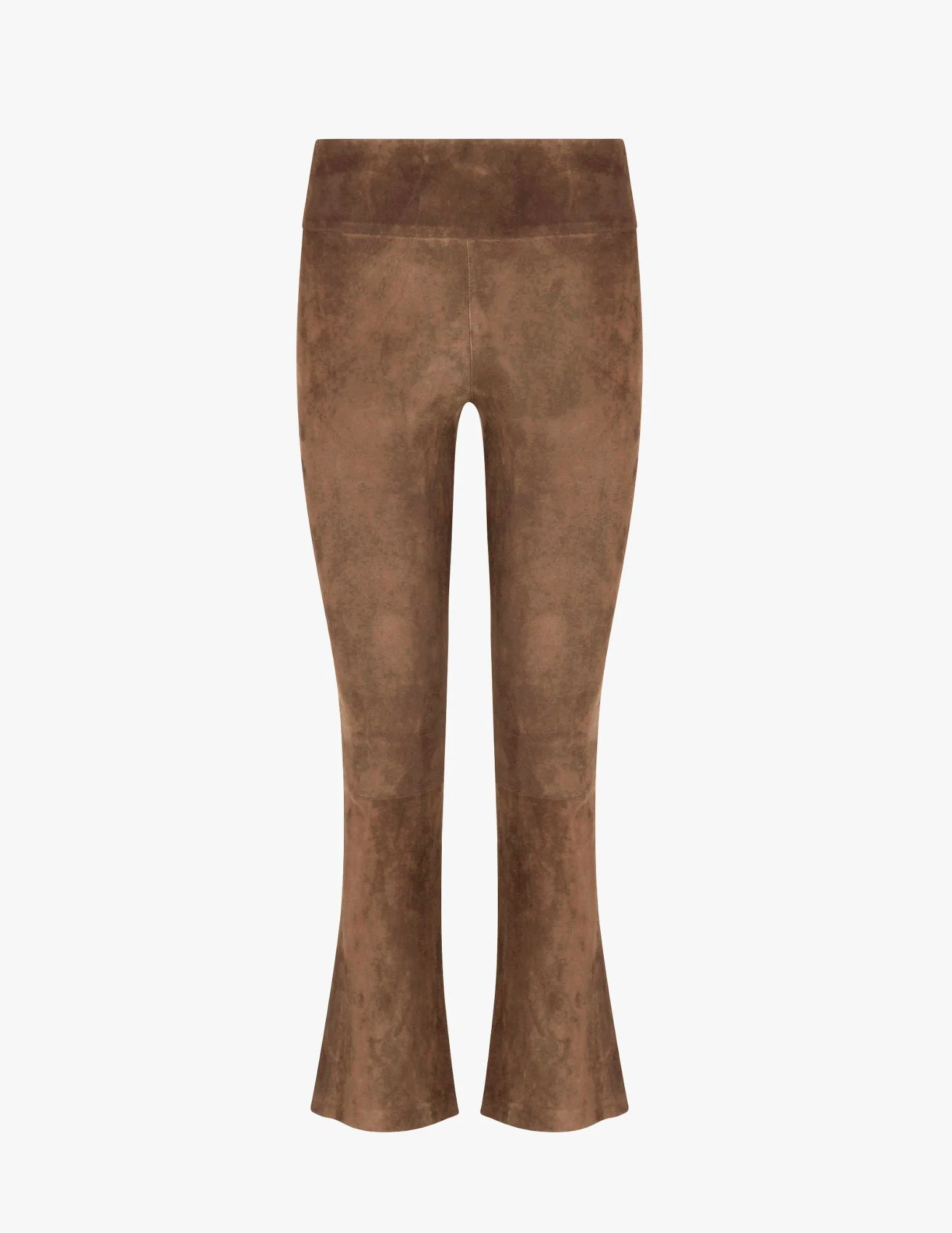 SUEDE ANKLE FLARE - 1