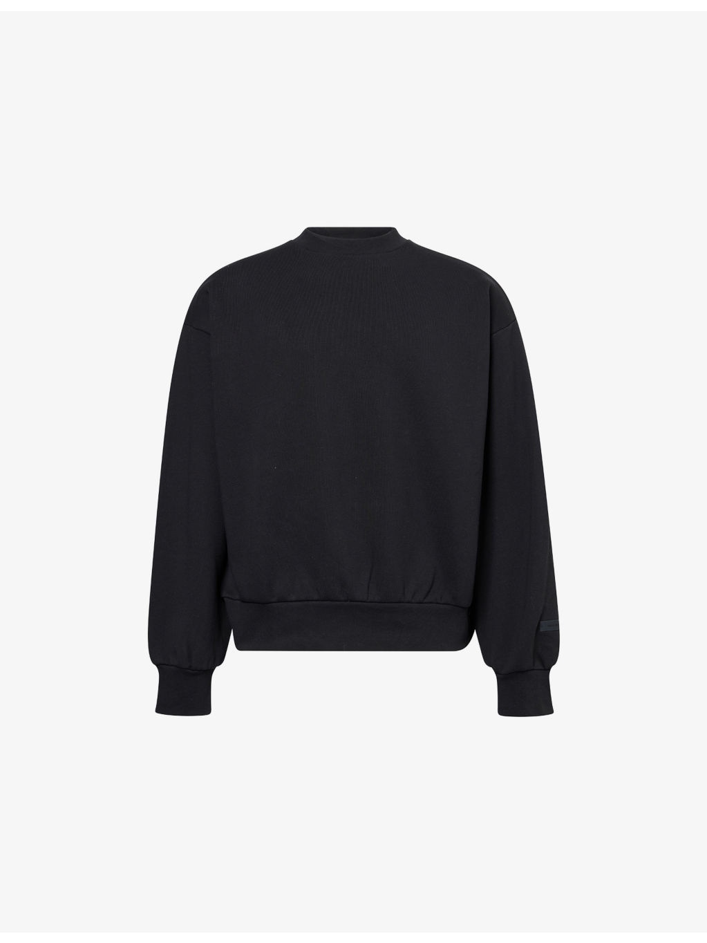 Logo-Embellished Crewneck Cotton-Blend Jumper - 1