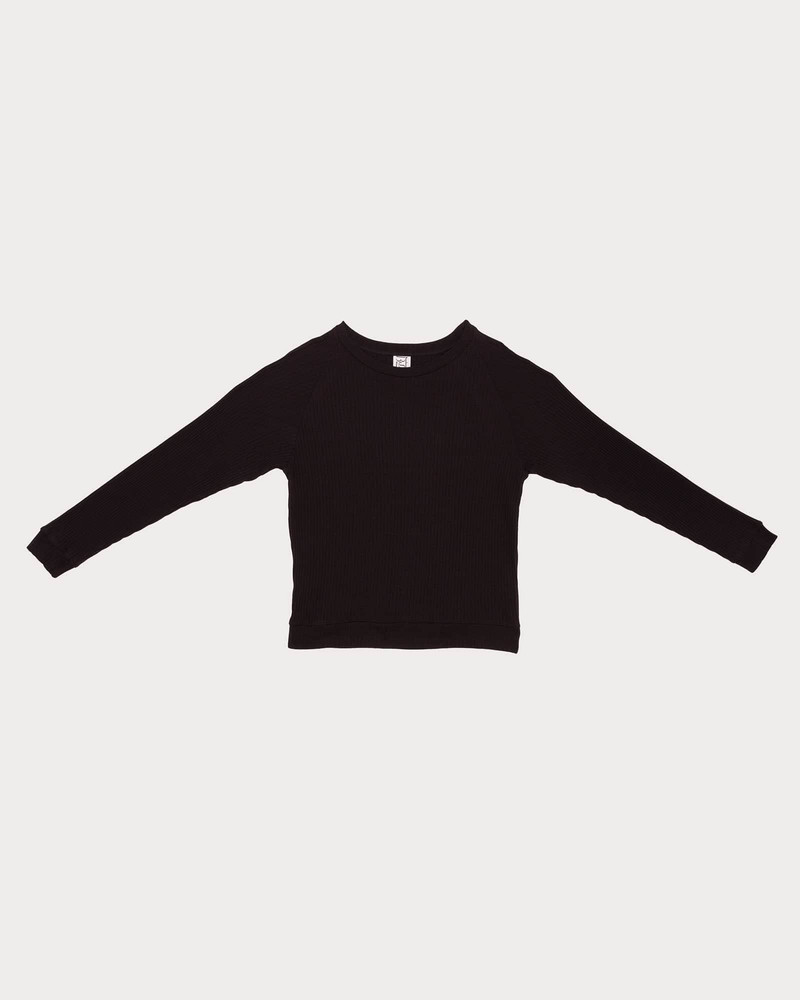 Basic Sweatshirt - Organic Cotton Rib Jersey 7